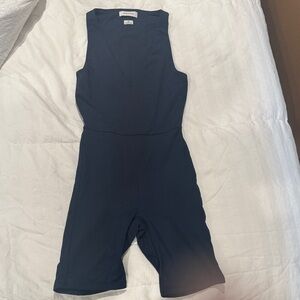 Navy ARITZIA BABATON Sleeveless Romper NEVER WORN